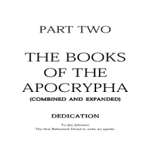 Books of the Apocrypha - A Reformed Druid Anthology Books of the Apocrypha - A Reformed Druid Anthology