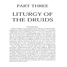 Books of the Liturgy - A Reformed Druid Anthology Books of the Liturgy - A Reformed Druid Anthology